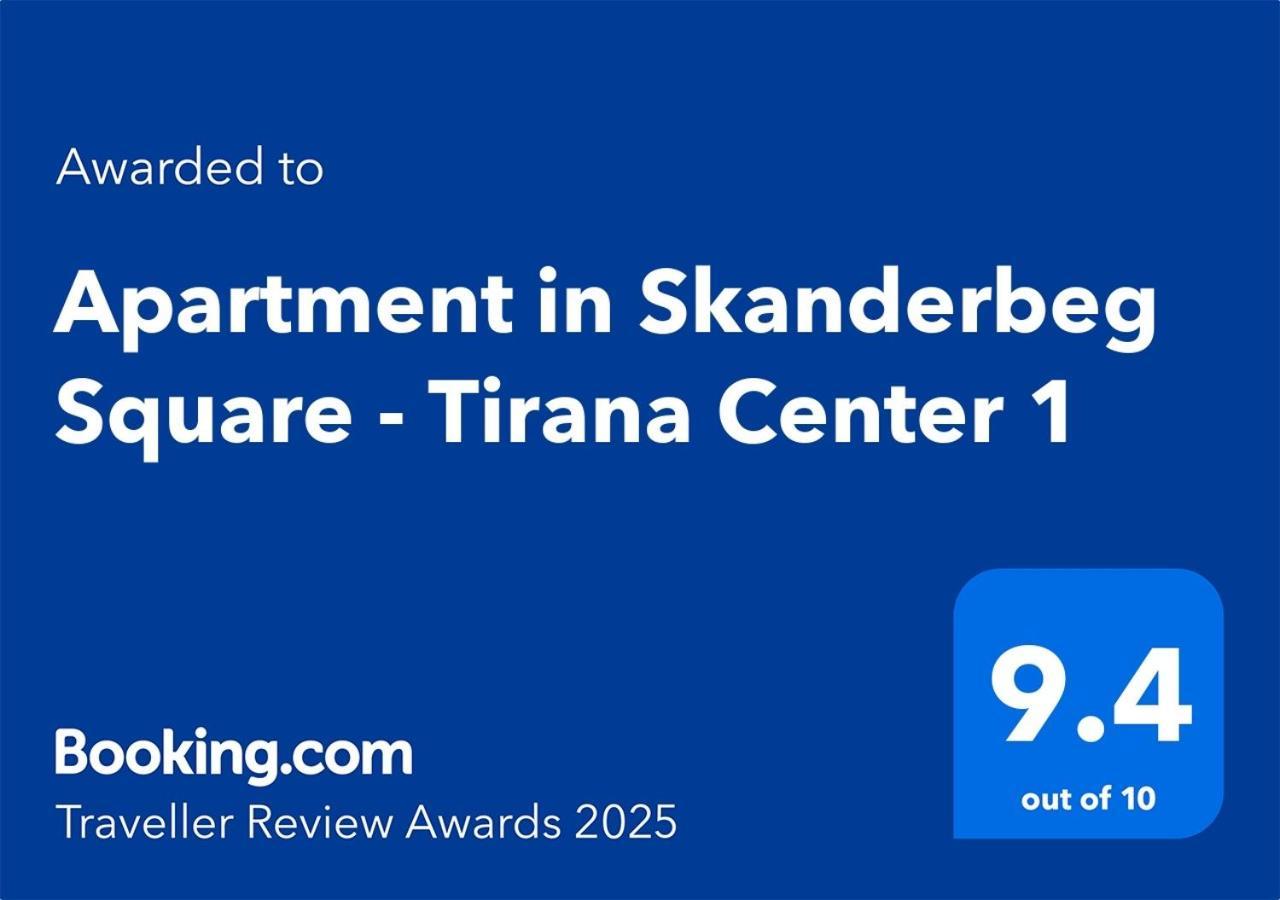 Apartment In Skanderbeg Square - Tirana Center 1 Eksteriør bilde